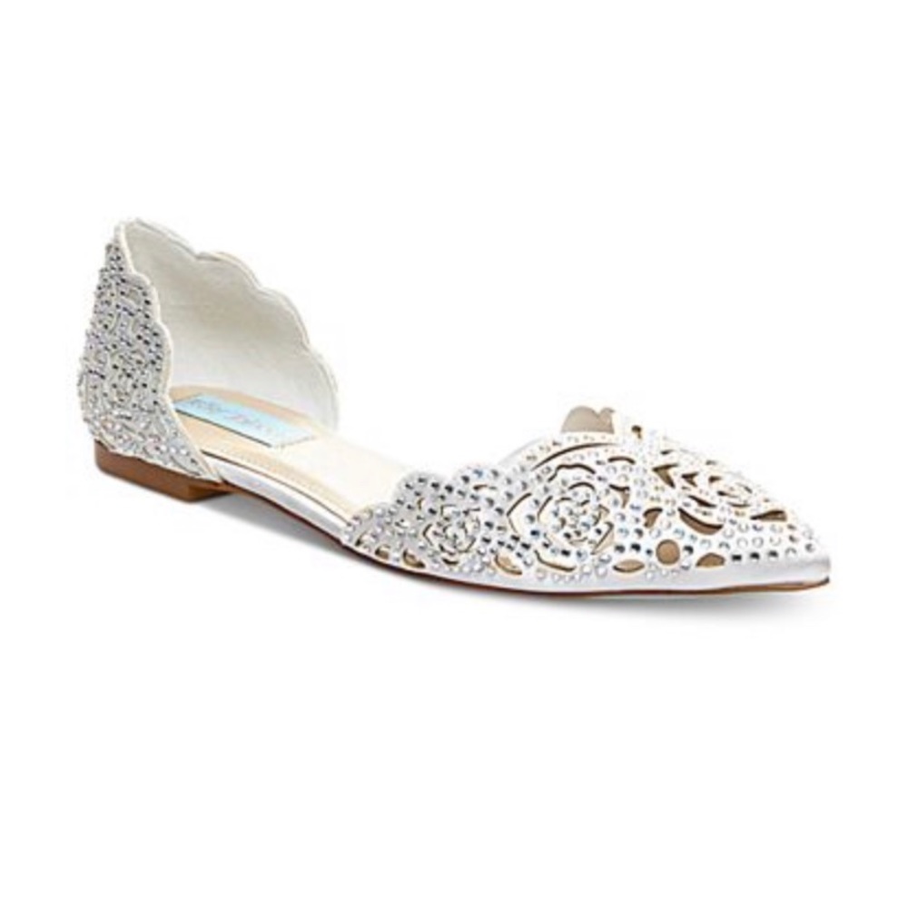 Blue by Betsy Johnson Flats